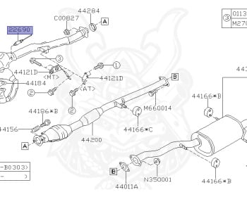 Subaru - Forester - SG5 - Jan-2001 - Dec-2005 - X20 - Wagon - F4WD - Automatic transmission - Right hand - EJ20T