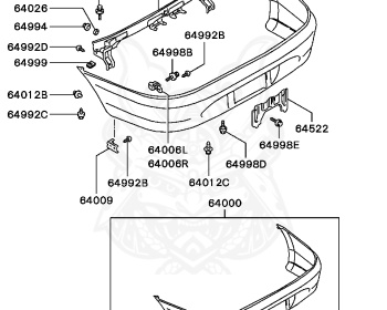 Mitsubishi - Mirage - CA4A - 1991 - MNDH - 4G92