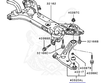 Mitsubishi - Colt - Z21A - 2006 - XSMH - 4A90
