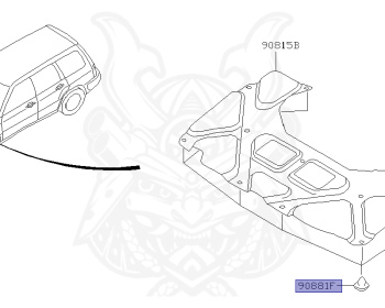 Subaru - Forester - SF5 - Jan-2000 - C20 - Wagon - F4WD - Automatic transmission - Right hand - EJ20T