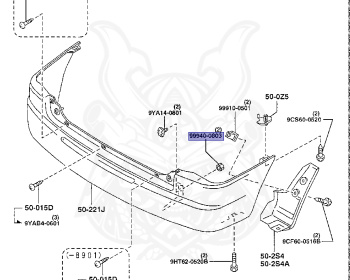 Mazda - Demio - DW3W - Jul-1996 - Right hand - B3E