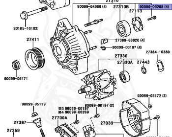 Toyota - Tercel - EL51 - 1997 - AX TYPE - 4 DOOR - Automatic - 4EFE