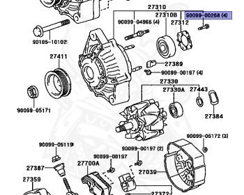 Toyota - Corolla - EE111 - 1996 - DX TYPE - SEDAN - Manual - 4EFE