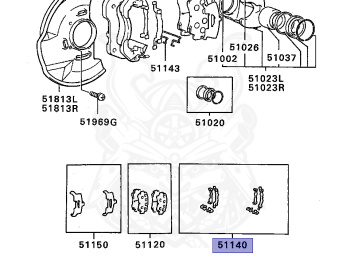 Mitsubishi - Pajero - L049G - 1988 - WMRTP - 4D56