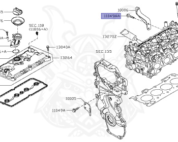 Nissan - Sylphy - B17 - 2012 - X GRADE - SEDAN(SED) - CVT(CVT) - MRA8DE