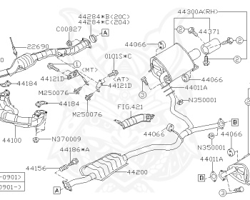 Subaru - Legacy Touring Wagon - BP9 - Jan-2007 - Dec-2008 - 25IL - Outback - 4W - 4-speed automatic transmission - Right hand - EJ25T
