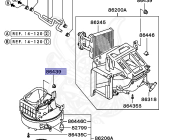 Mitsubishi - Diamante - F31A - 1994 - TRXA2 - 6G73