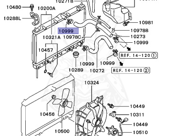 Mitsubishi - GTO - Z15A - 1999 - MJGF - 6G72
