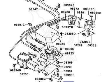 Mitsubishi - GTO - Z16A - 1990 - MJGF - 6G72