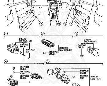 Toyota - Tercel - EL51 - 1995 - AX-X TYPE - 4 DOOR - Manual - 4EFE