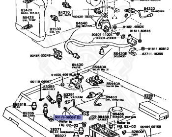 Toyota - Tercel - AL25 - 1989 - VL TYPE - 4 DOOR - Manual - 3AU