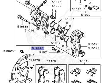 Mitsubishi - Challenger - K99W - 1997 - GYXC - 6G74