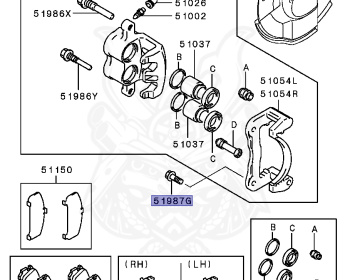 Mitsubishi - Pajero - V65W - 2003 - MYHCQ - 6G74