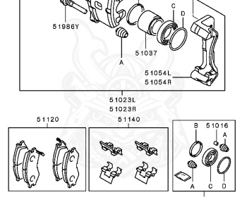 Mitsubishi - Mirage - CA4A - 1994 - MNDM - 4G92