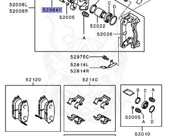 Mitsubishi - Delica Space Gear - PD4W - 1997 - HSEGE - 4G64