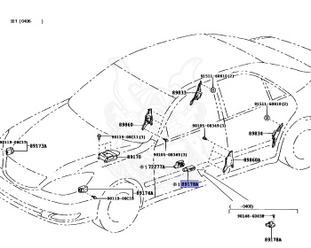 Toyota - Camry - ACV30 - 2003 - 2.4G TYPE - 2AZFE