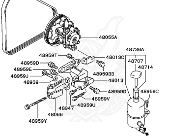 Mitsubishi - Lancer - CK1A - 1997 - SNJE - 4G13