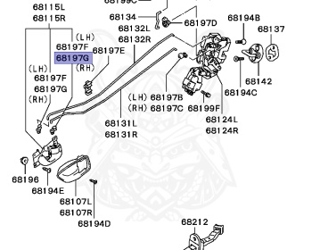 Mitsubishi - Galant - EA1A - 1999 - PRGC - 4G93
