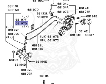 Mitsubishi - Mirage - CK2A - 1998 - SRXM2 - 4G15