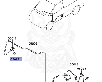 Mitsubishi - Delica - PD6W - 1994 - NSEHE1 - 6G72