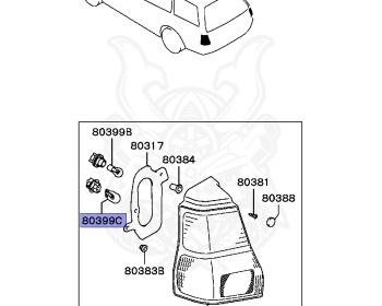 Mitsubishi - Legnum VR-4 - EC5W - 2002 - LYGF1 - 6A13