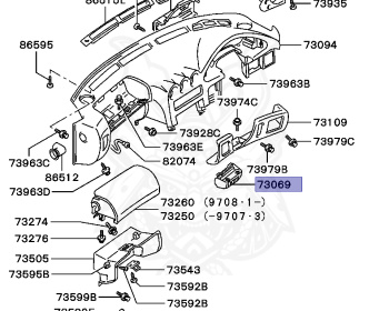 Mitsubishi - GTO - Z15A - 1997 - MRPM - 6G72