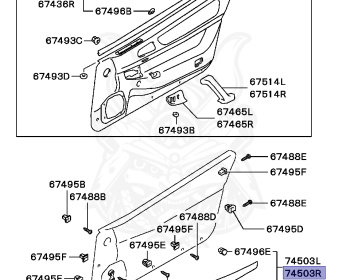 Mitsubishi - GTO - Z15A - 1991 - MJGF9 - 6G72