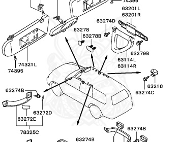 Mitsubishi - Challenger - K99W - 1997 - GYXC - 6G74
