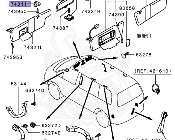 Mitsubishi - Delica - PE8W - 1994 - HSEUF - 4M40