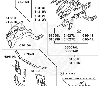 Mitsubishi - Libero - CD5W - 1993 - LNGF - 4G93