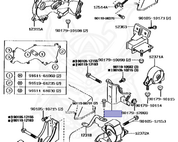 Toyota - Corolla - CE90 - 1990 - DX TYPE - 4-DOOR - Manual - 1C