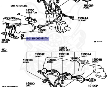 Toyota - Corolla - KE70 - 1981 - SR TYPE - 2-DOOR - Automatic - 4KU