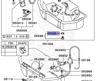 Mitsubishi - Pajero - V25W - 1995 - GNHM - 6G74
