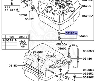 Mitsubishi - Pajero - V46V - 1998 - HNSF - 4M40