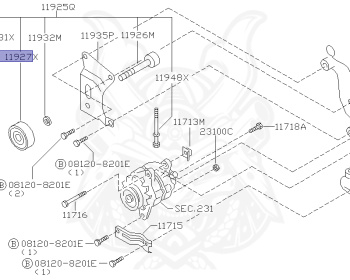 Nissan - Cedric/Gloria - Y34 - 2001 - 300LXVIP - HARDTOP(K) - 2 WHEEL DRIVE(2WD) - CVT(CVT) - VQ30DET