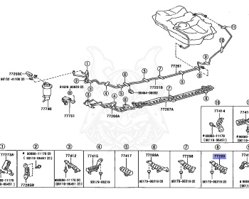 Toyota - Avalon - MCX10 - 1998 - SEDAN - 1MZFE