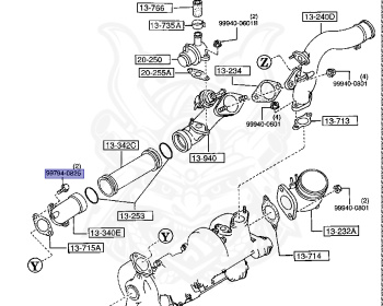 Mazda - Eunos Cosmo - JCES - Feb-1994 - Right hand - 20B-REW