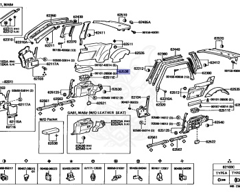 Toyota - Celica - AA63 - 1984 - GT TYPE - LIFTBACK - Manual - 4AGEU