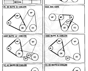 Toyota - Corolla - AE91 - 1990 - FX-L TYPE - 5-DOOR - Manual - 5AFE