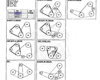 Toyota - Carina - AT170 - 1990 - SIDE GLASS - SEDAN - Manual - 5AFE