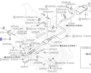 Nissan - Bluebird - U11 - 1986 - LX TYPE - SEDAN(S) - 5 SPEED MANUAL TRANS(F5) - CA16S