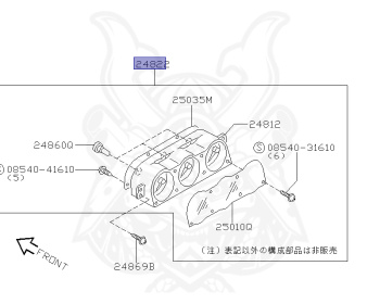 Nissan - Skyline - R34 25GTT - ER34 - 2000 - 25GT TURBO - 2 door hard top (2K) - MANUAL TRANS 5-SPEED(MT.F5) - Hi-Cas 2-Link (HI.2WD) - RB25DET