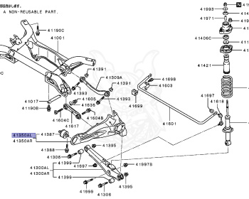 Mitsubishi - RVR - GA3W - 2010 - XTHHZ - 4B10