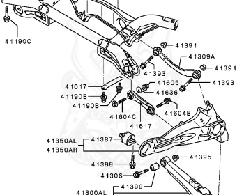 Mitsubishi - Outlander - CW4W - 2005 - XTXH6 - 4B11
