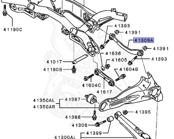 Mitsubishi - Galant Fortis - CY3A - 2010 - STHPZ - 4B10