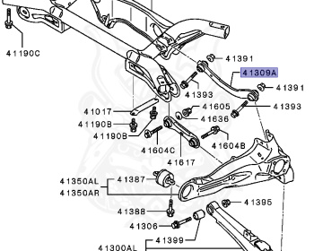 Mitsubishi - Outlander - CW4W - 2005 - XTXH6 - 4B11
