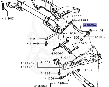 Mitsubishi - Galant Fortis - CY3A - 2016 - STHP - 4B10