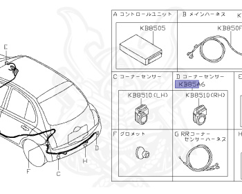 Nissan - March - K12 - 2008 - 14E/FOUR Grade - 5 DOOR HATCHBACK(5HB) - 4 WHEEL DRIVE(4WD) - AUTOMATIC TRANSMISSION(AT) - CR14DE