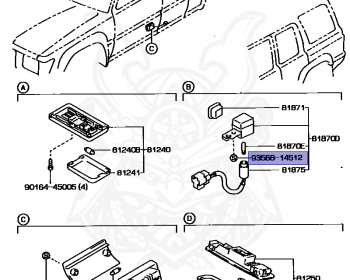 Toyota - Hilux - LN106 - 1990 - DLX TYPE - REGULAR CAB - Manual - 3L