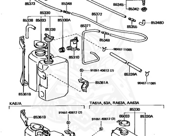 Toyota - Carina - AA63 - 1983 - GT TYPE - SEDAN - Manual - 4AGEU